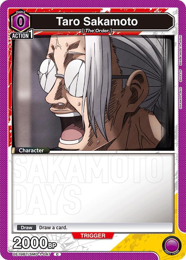 Taro Sakamoto UE19BT/SMD-1-047 card from UE19BT: SAKAMOTO DAYS