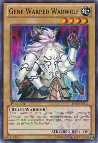 Gene-Warped Warwolf (Mosaic Rare) BP02-EN002 card from Battle Pack 2: War of the Giants