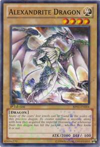 Alexandrite Dragon (Mosaic Rare) BP02-EN004 card from Battle Pack 2: War of the Giants