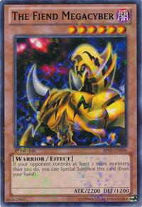The Fiend Megacyber (Mosaic Rare) BP02-EN009 card from Battle Pack 2: War of the Giants