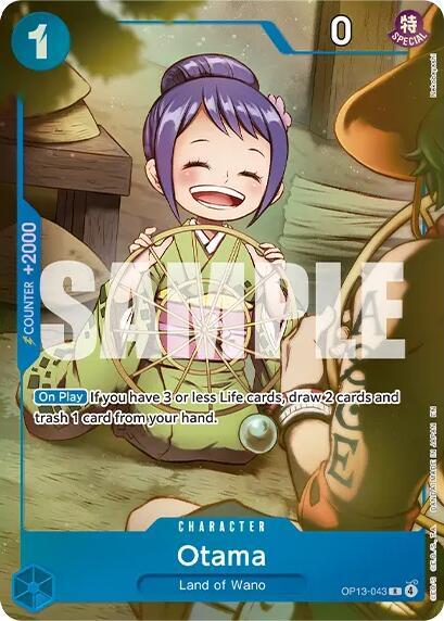 Otama (Premium Card Collection -Best Selection Vol. 6-) OP13-043 card from One Piece Promotion Cards