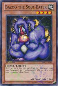 Bazoo the Soul-Eater (Mosaic Rare) BP02-EN012 card from Battle Pack 2: War of the Giants