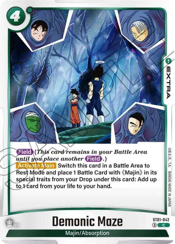 Demonic Maze ST01-042 card from Story Booster 01