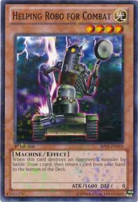 Helping Robo For Combat (Mosaic Rare) BP02-EN019 card from Battle Pack 2: War of the Giants