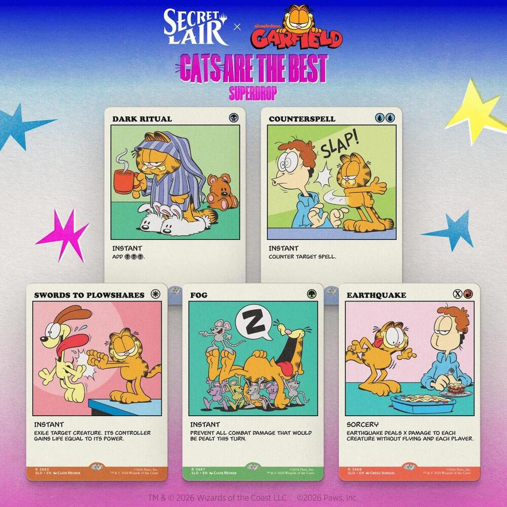 Secret Lair Drop: Secret Lair x Garfield: As Intended - Non-Foil Edition card from Secret Lair Drop Series