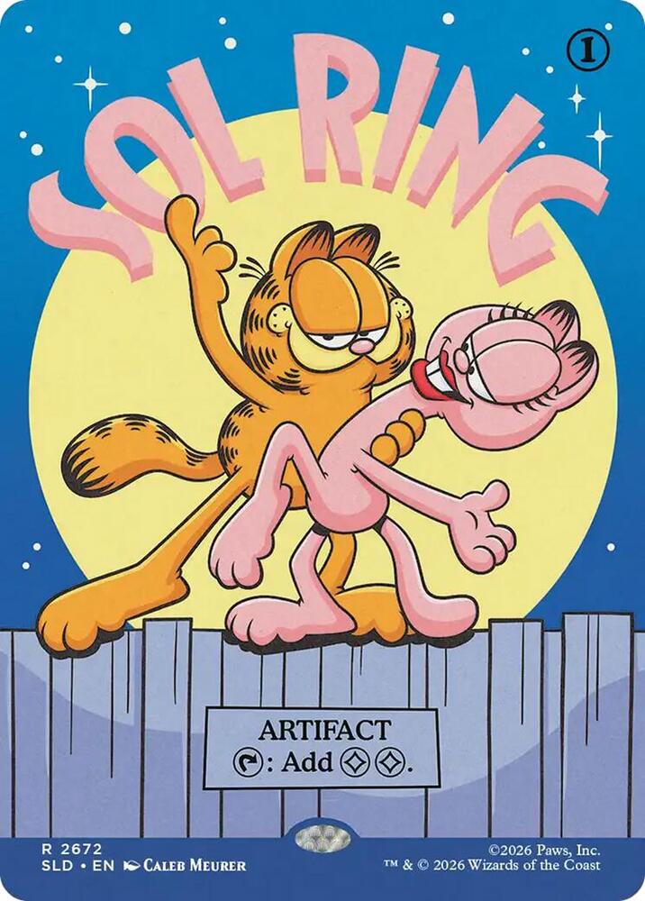 Sol Ring 2672 card from Secret Lair Drop Series