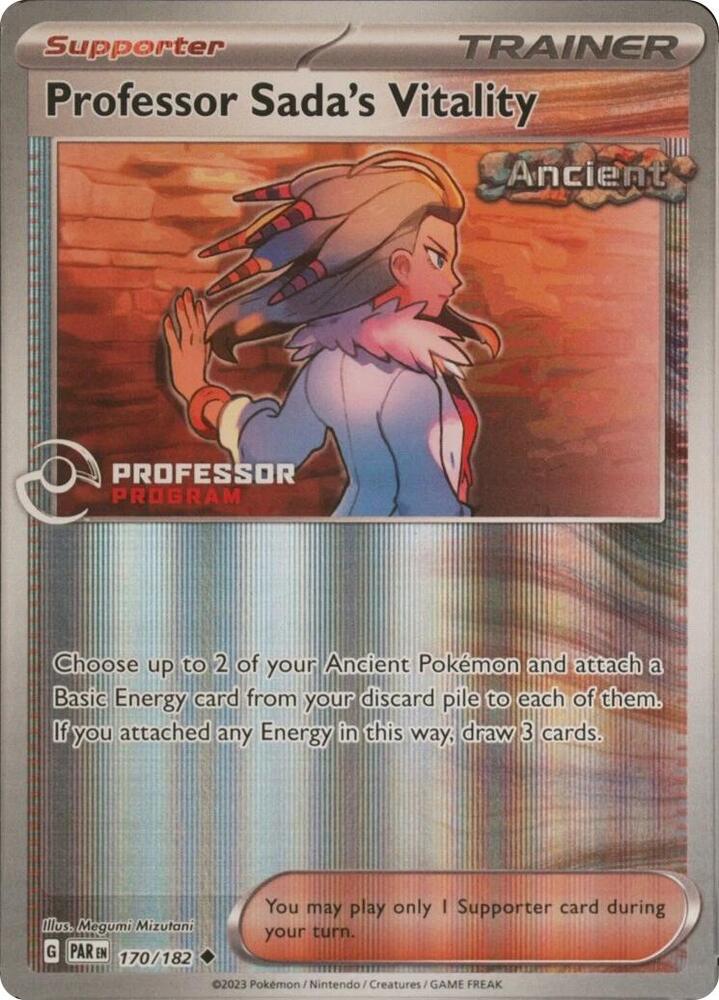 Professor Sada's Vitality 170/182 card from Professor Program Promos
