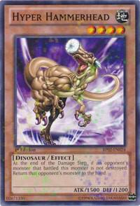 Hyper Hammerhead (Mosaic Rare) BP02-EN024 card from Battle Pack 2: War of the Giants