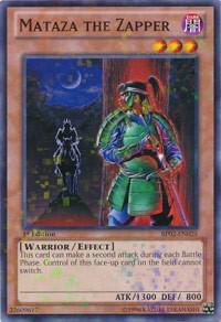Mataza the Zapper (Mosaic Rare) BP02-EN025 card from Battle Pack 2: War of the Giants