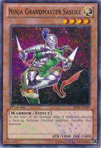 Ninja Grandmaster Sasuke (Mosaic Rare) BP02-EN029 card from Battle Pack 2: War of the Giants