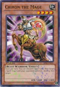 Chiron the Mage (Mosaic Rare) BP02-EN034 card from Battle Pack 2: War of the Giants
