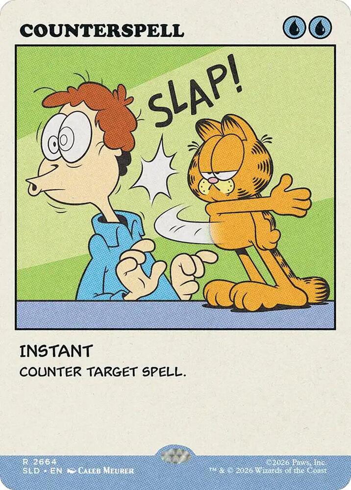 Counterspell 2664 card from Secret Lair Drop Series
