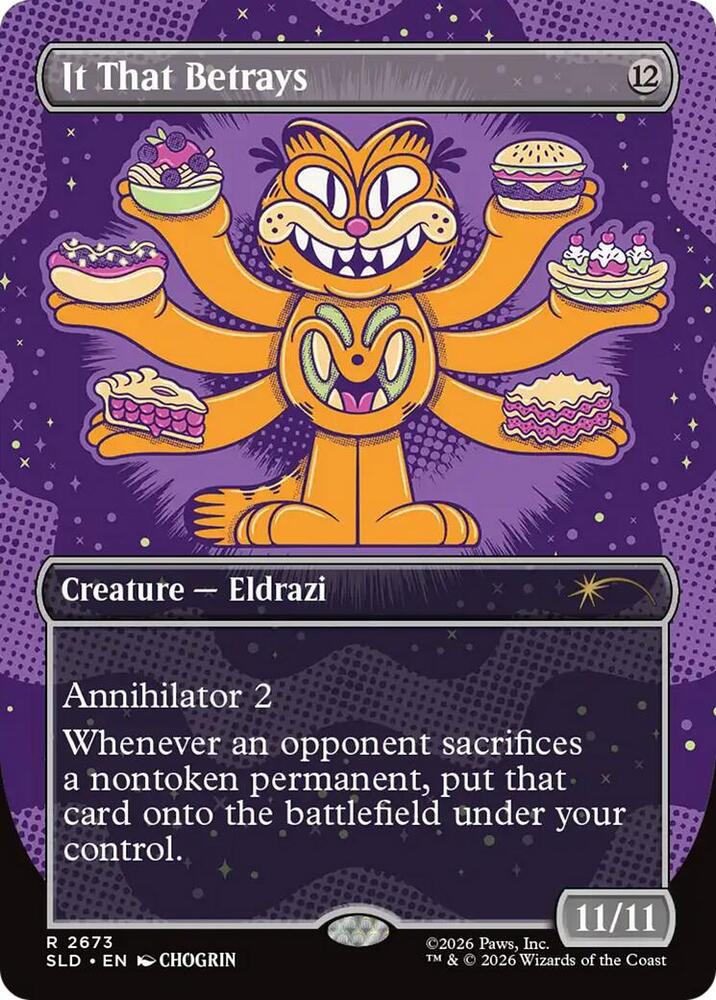 It That Betrays 2673 card from Secret Lair Drop Series