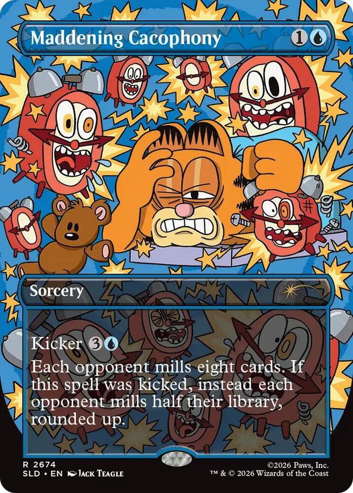 Maddening Cacophony 2674 card from Secret Lair Drop Series