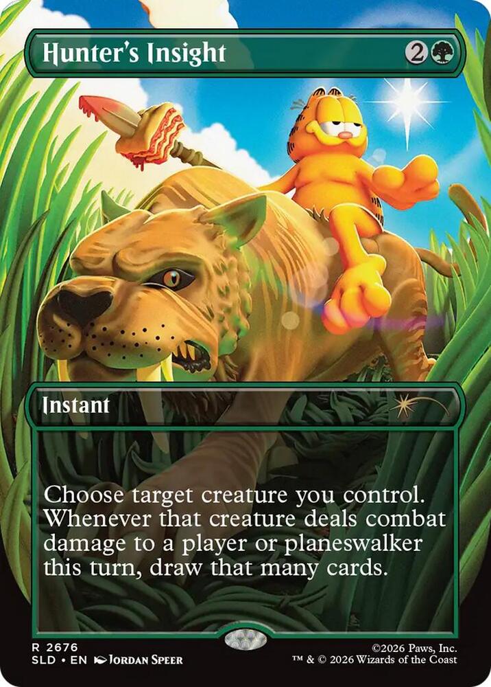 Hunter's Insight 2676 card from Secret Lair Drop Series