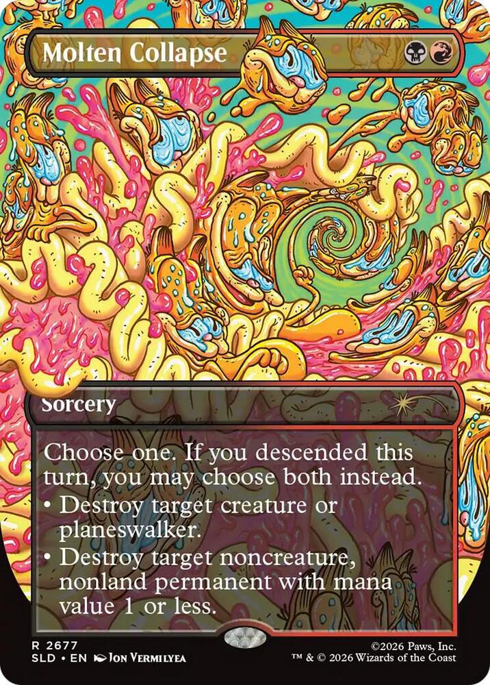 Molten Collapse 2677 card from Secret Lair Drop Series