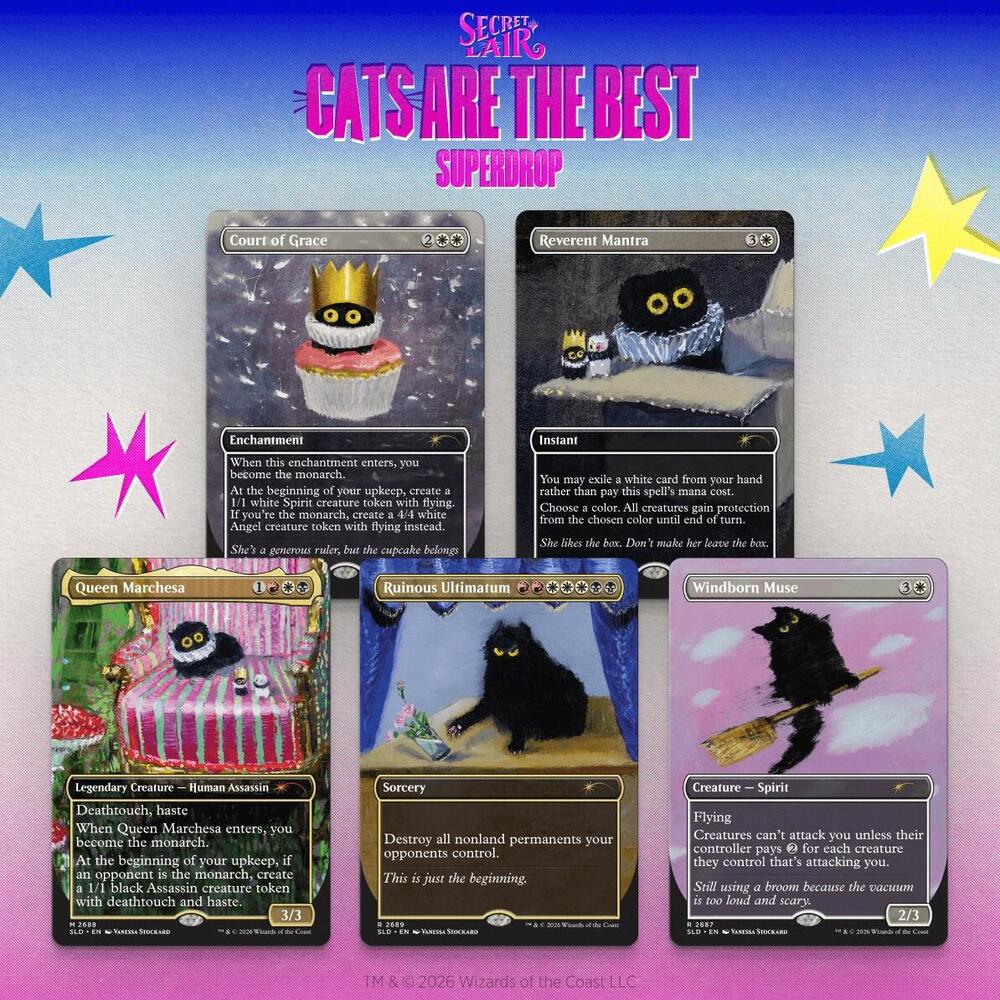 Secret Lair Drop: Purr Majesty - Non-Foil Edition card from Secret Lair Drop Series