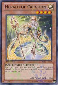 Herald of Creation (Mosaic Rare) BP02-EN053 card from Battle Pack 2: War of the Giants