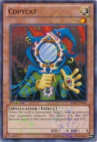 Copycat (Mosaic Rare) BP02-EN058 card from Battle Pack 2: War of the Giants