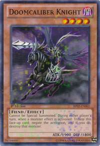 Doomcaliber Knight (Mosaic Rare) BP02-EN062 card from Battle Pack 2: War of the Giants