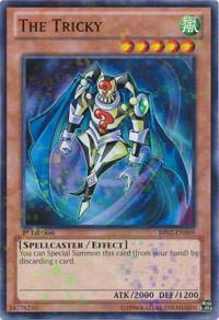 The Tricky (Mosaic Rare) BP02-EN069 card from Battle Pack 2: War of the Giants