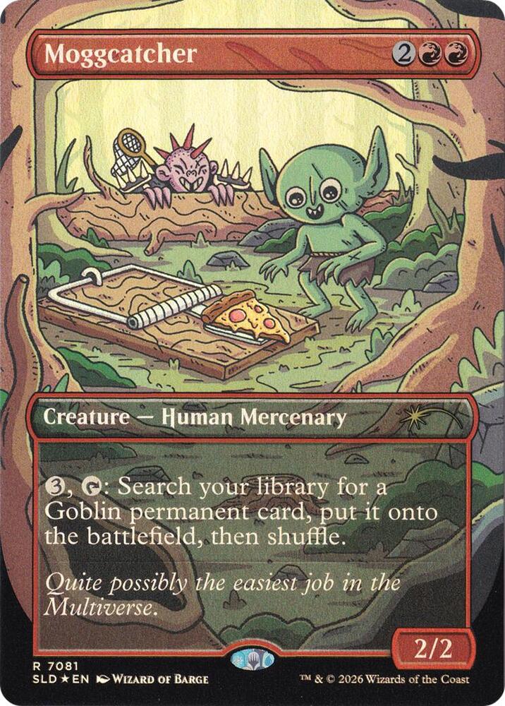 Moggcatcher 7081 card from Secret Lair Drop Series