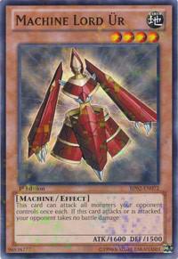 Machine Lord Ur (Mosaic Rare) BP02-EN072 card from Battle Pack 2: War of the Giants