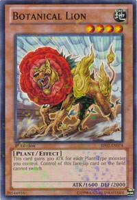 Botanical Lion (Mosaic Rare) BP02-EN074 card from Battle Pack 2: War of the Giants