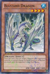 Blizzard Dragon (Mosaic Rare) BP02-EN075 card from Battle Pack 2: War of the Giants