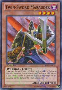 Twin-Sword Marauder (Mosaic Rare) BP02-EN079 card from Battle Pack 2: War of the Giants