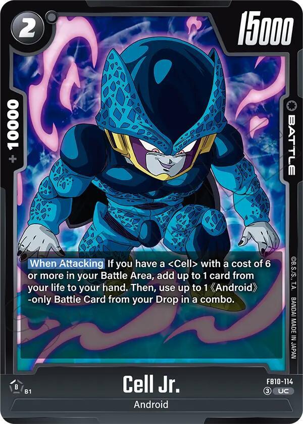 Cell Jr. FB10-114 card from Cross Force