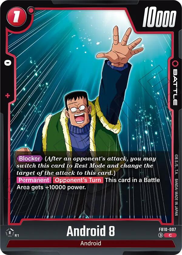 Android 8 FB10-007 card from Cross Force