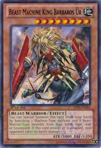 Beast Machine King Barbaros Ur (Mosaic Rare) BP02-EN084 card from Battle Pack 2: War of the Giants