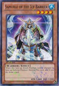 Samurai of the Ice Barrier (Mosaic Rare) BP02-EN088 card from Battle Pack 2: War of the Giants