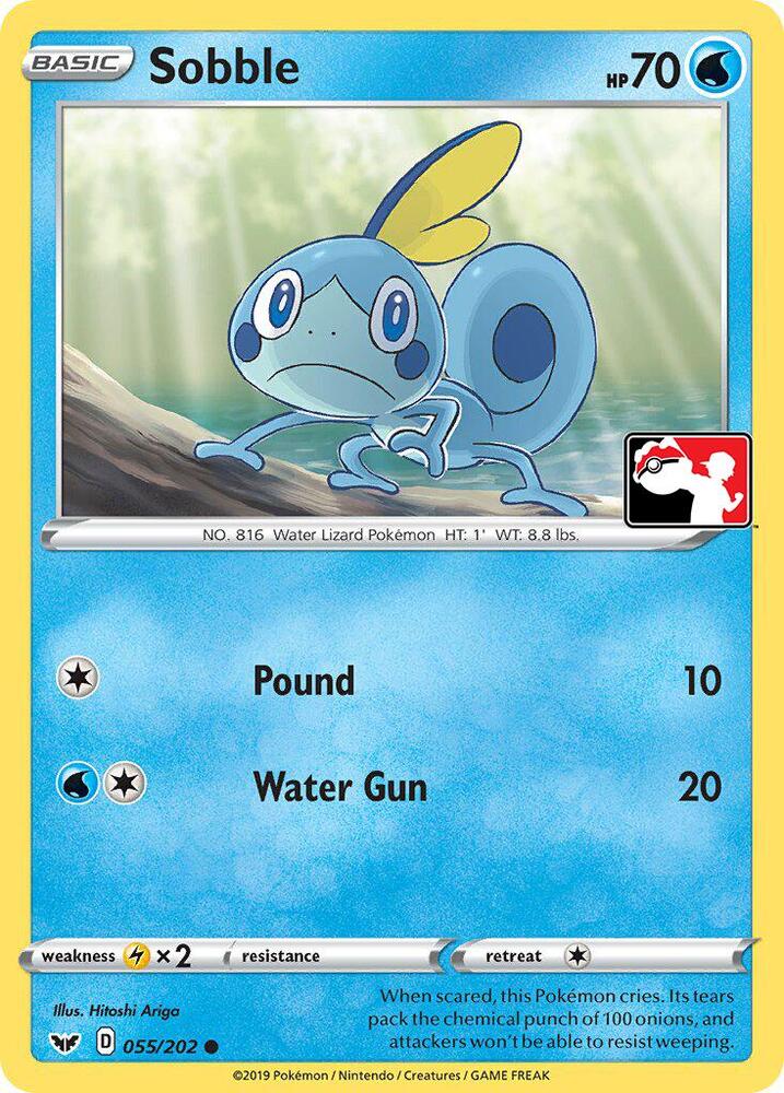 Sobble (Library Exclusive) 055/202 card from Miscellaneous Cards & Products