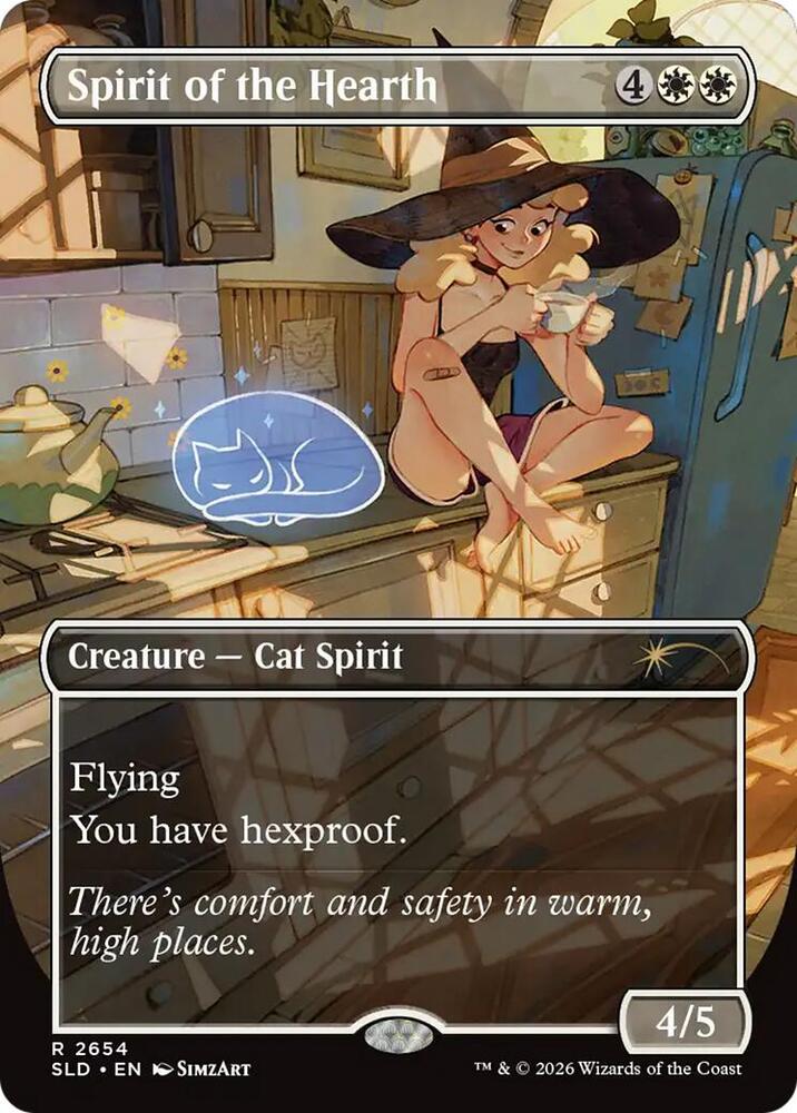 Spirit of the Hearth 2654 card from Secret Lair Drop Series