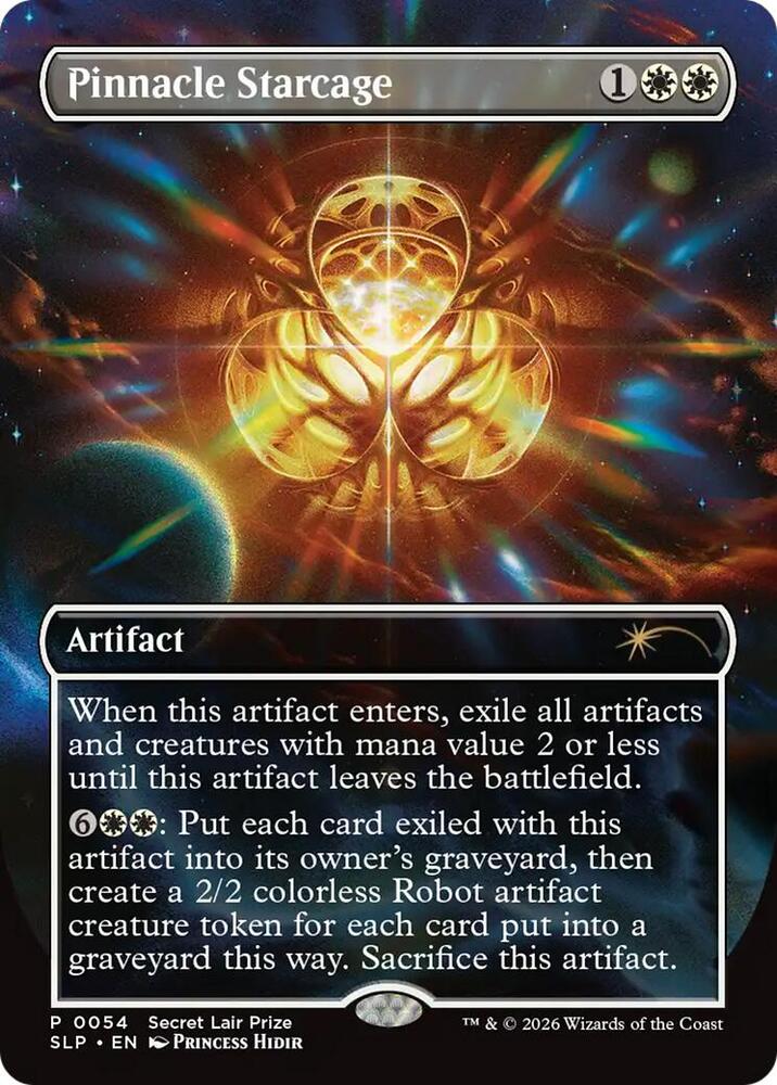 Pinnacle Starcage 54 card from Secret Lair Showdown
