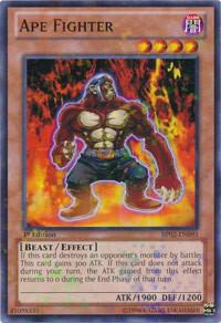 Ape Fighter (Mosaic Rare) BP02-EN093 card from Battle Pack 2: War of the Giants