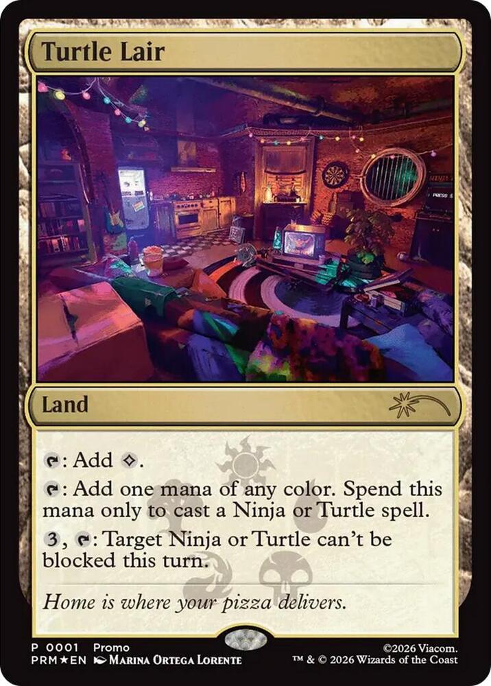 Turtle Lair (Costco Bundle) 1 card from Unique and Miscellaneous Promos