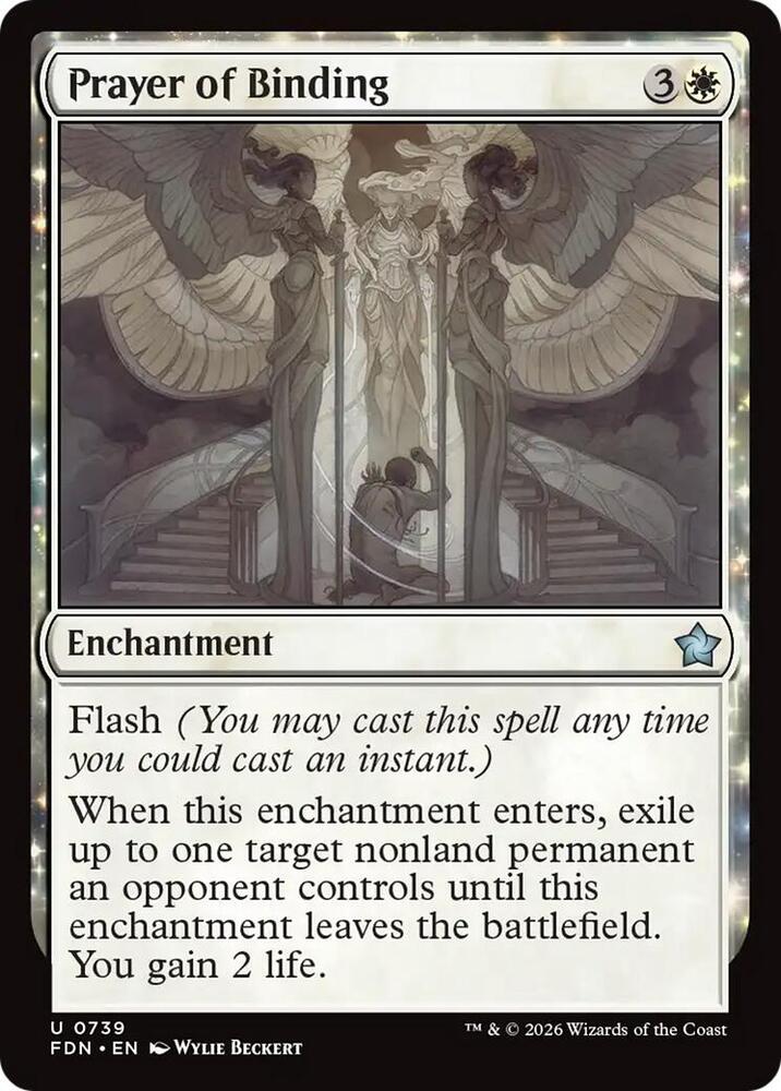 Prayer of Binding 739 card from Foundations