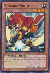 Zubaba Knight (Mosaic Rare) BP02-EN099 card from Battle Pack 2: War of the Giants