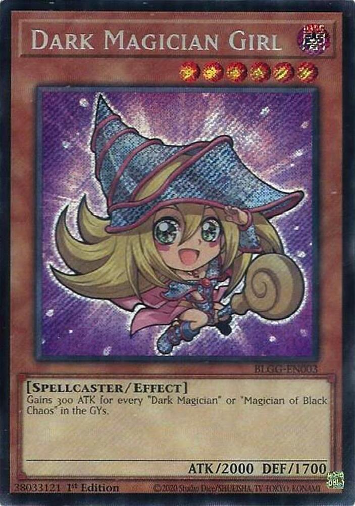 Dark Magician Girl BLGG-EN003 card from Battles of Legend: Glorious Gallery