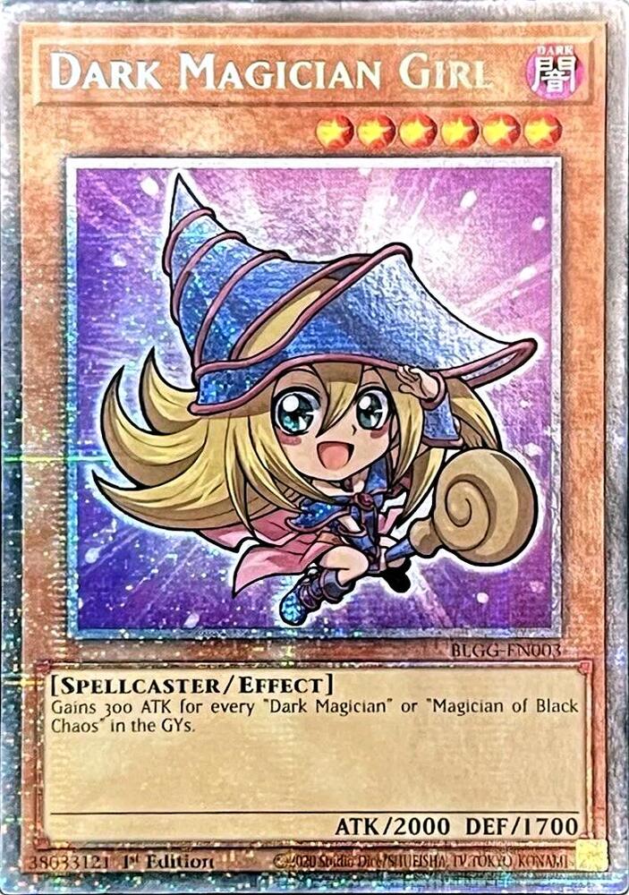 Dark Magician Girl (Starlight Rare) BLGG-EN003 card from Battles of Legend: Glorious Gallery