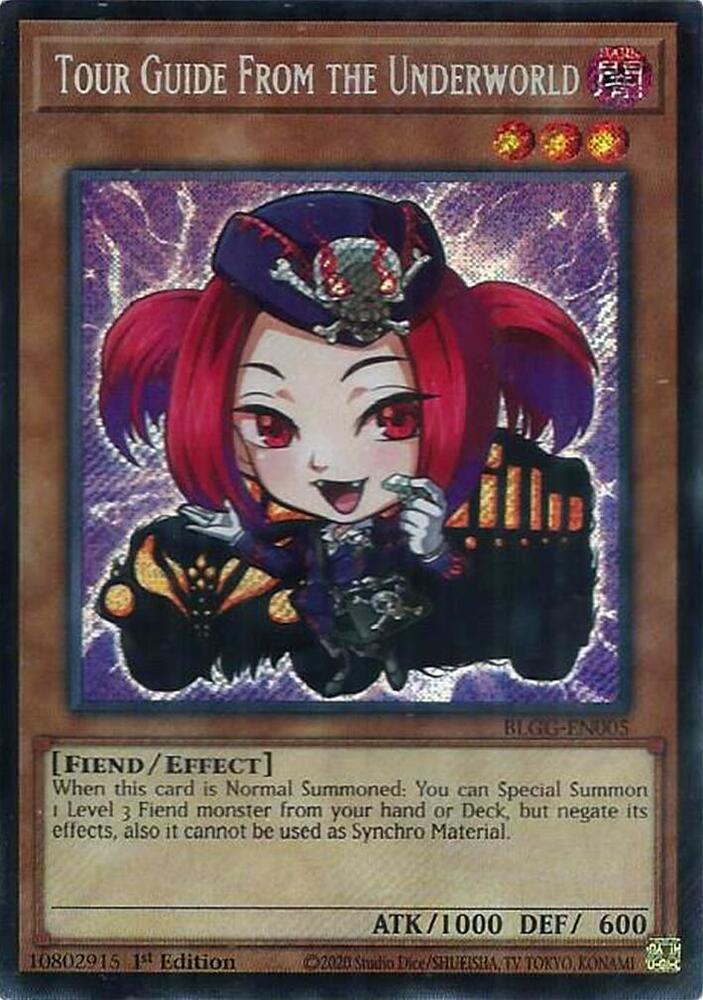 Tour Guide From the Underworld BLGG-EN005 card from Battles of Legend: Glorious Gallery