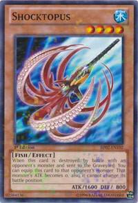 Shocktopus (Mosaic Rare) BP02-EN102 card from Battle Pack 2: War of the Giants