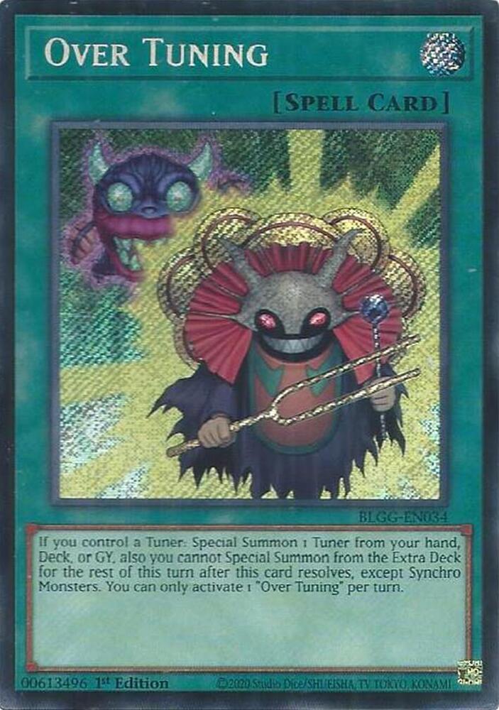 Over Tuning BLGG-EN034 card from Battles of Legend: Glorious Gallery