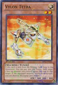 Vylon Tetra (Mosaic Rare) BP02-EN106 card from Battle Pack 2: War of the Giants