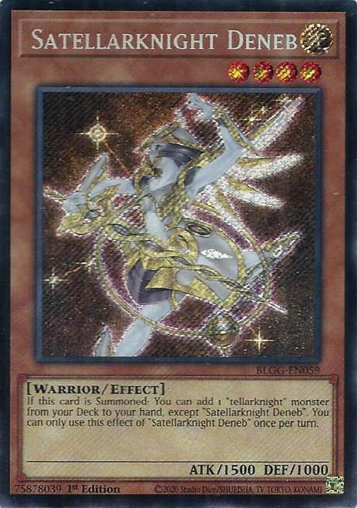Satellarknight Deneb BLGG-EN059 card from Battles of Legend: Glorious Gallery