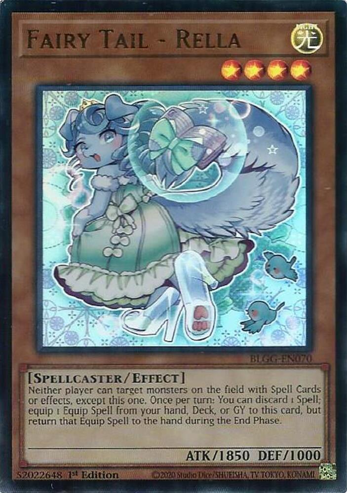 Fairy Tail - Rella BLGG-EN070 card from Battles of Legend: Glorious Gallery