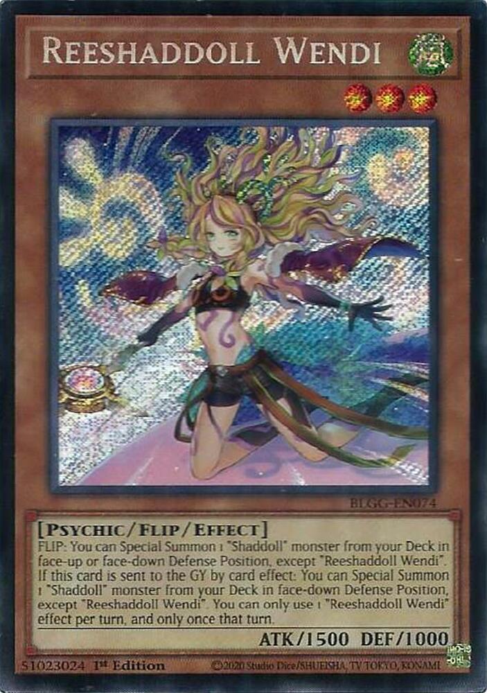 Reeshaddoll Wendi BLGG-EN074 card from Battles of Legend: Glorious Gallery